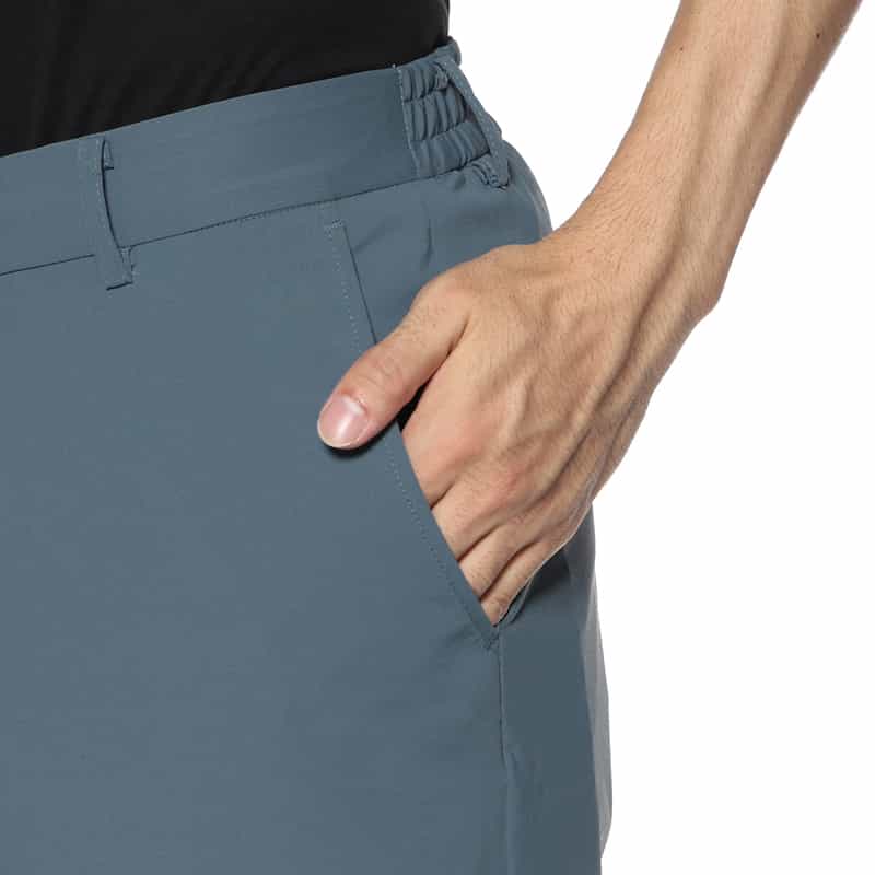 BARNEYS NEW YORK ウォッシャブル セットアップ イージーパンツ BLUE