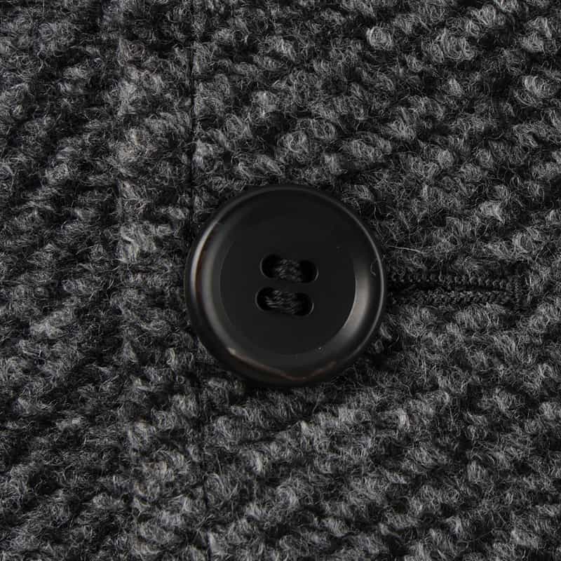 BARNEYS NEW YORK ヘリンボーン柄ニットジャケット GRAY