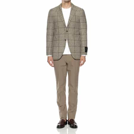 BARNEY'S NEW YORK チェック柄ジャケット BARNEY'S NEW YORK チェック柄ジャケット バーニーズ