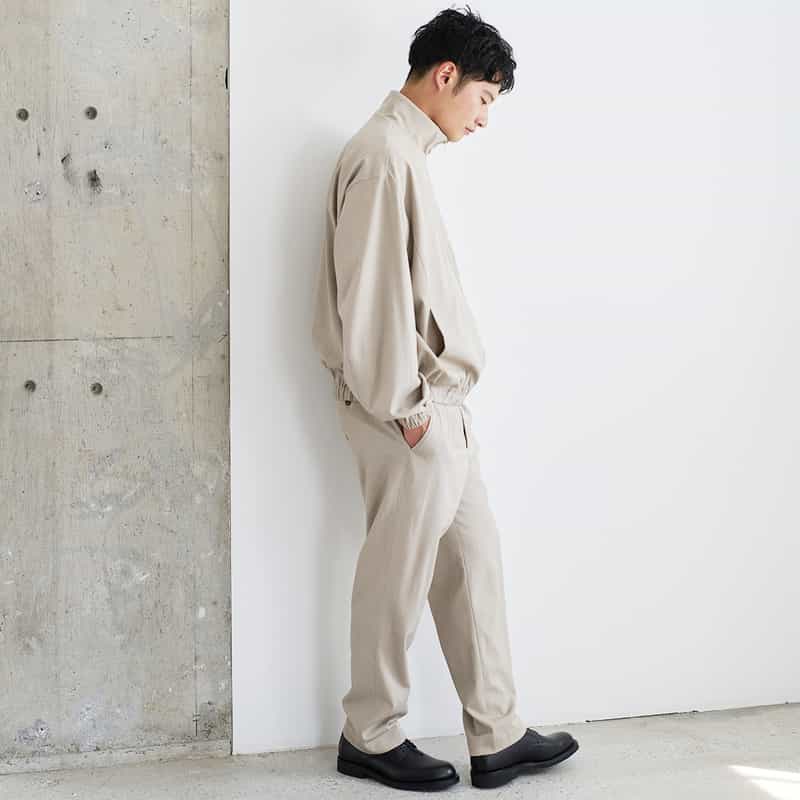 BARNEYS NEW YORK ストレッチライトブルゾン BEIGE