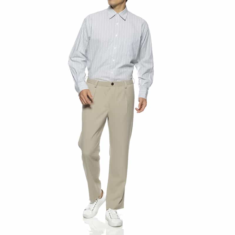 BARNEYS NEW YORK セットアップ テーパードパンツ BEIGE