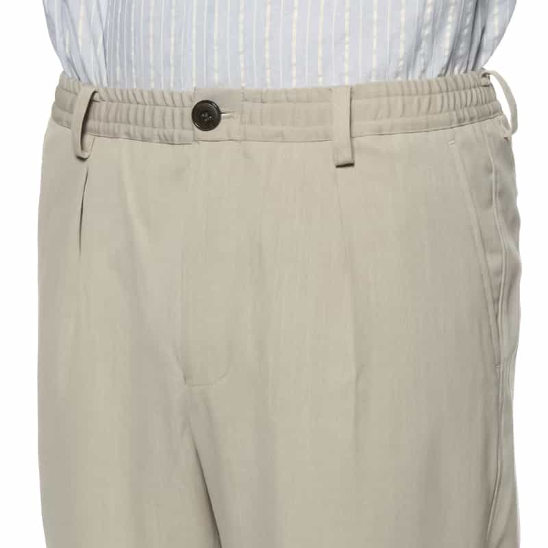 BARNEYS NEW YORK セットアップ テーパードパンツ BEIGE