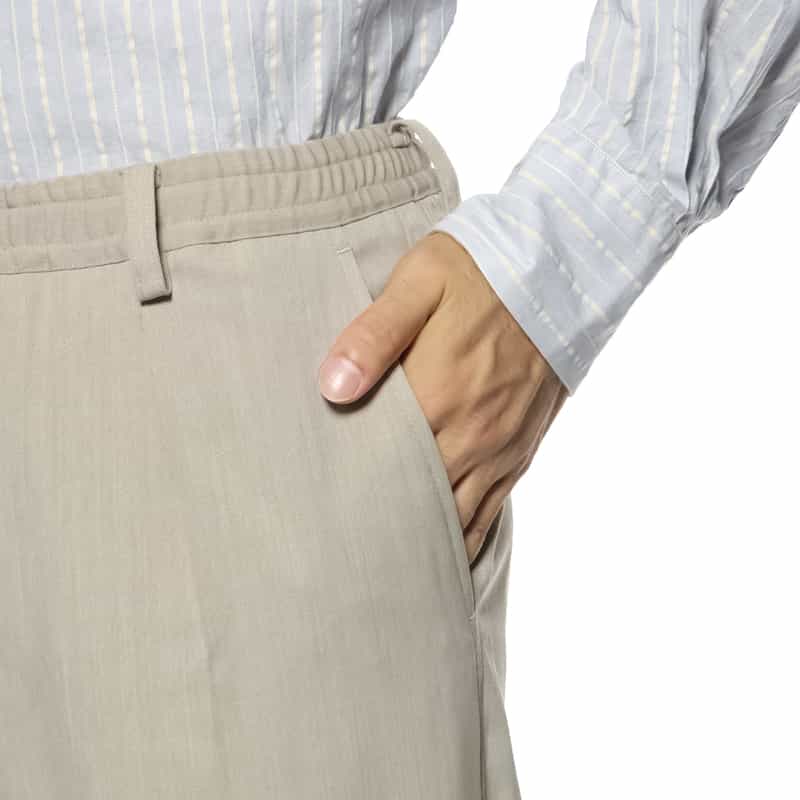 BARNEYS NEW YORK セットアップ テーパードパンツ BEIGE