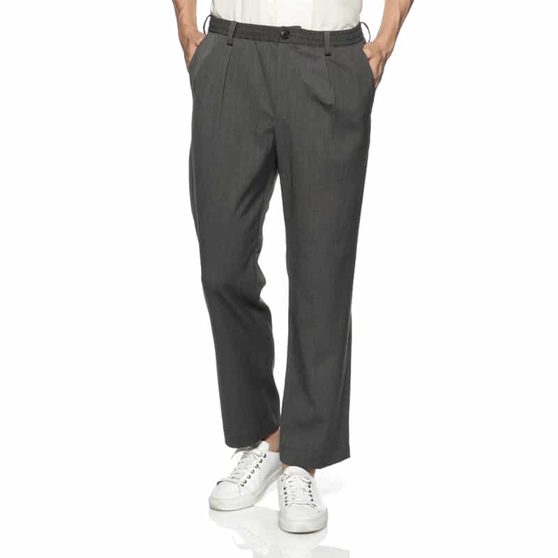 BARNEYS NEW YORK セットアップ テーパードパンツ GRAY