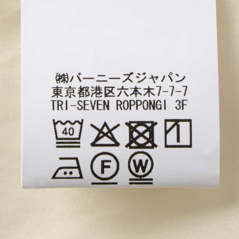 BARNEYS NEW YORK シアー素材オープンカラーシャツ WHITE