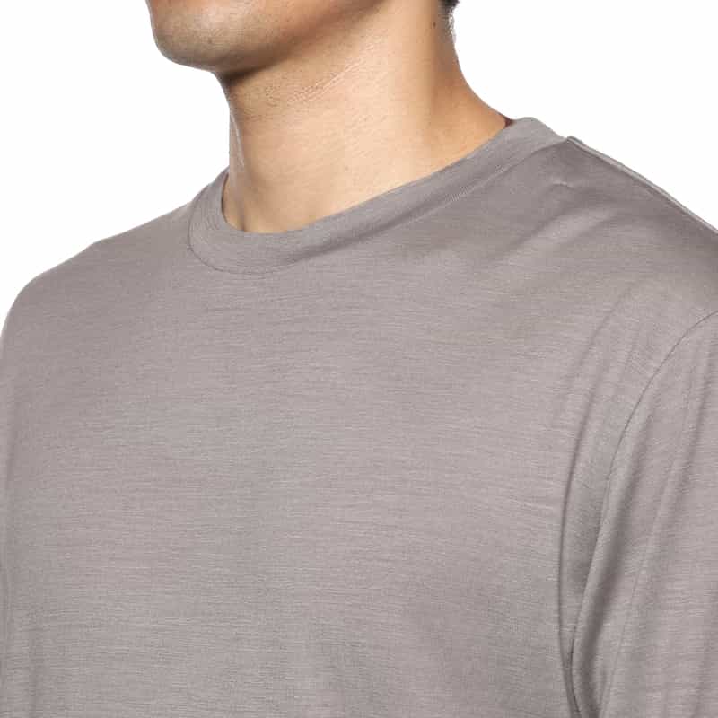 BARNEYS NEW YORK ウール素材ニットプルオーバー GRAY