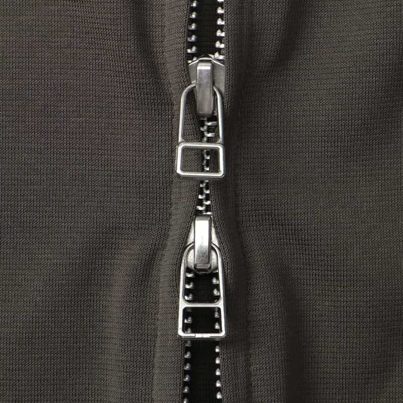 BARNEYS NEW YORK セットアップ ジップアップスウェットフーディ DARK GRAY