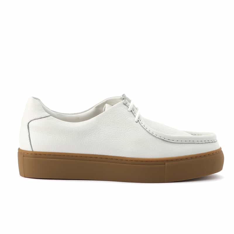BARNEYS NEW YORK モカシンスニーカー WHITE