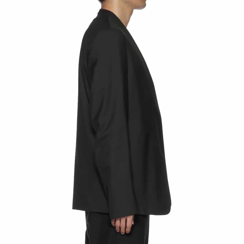 MAISON MARGIELA MAISON MARGLELA＜メゾンマルジェラ＞ ノーカラージャケット BLACK