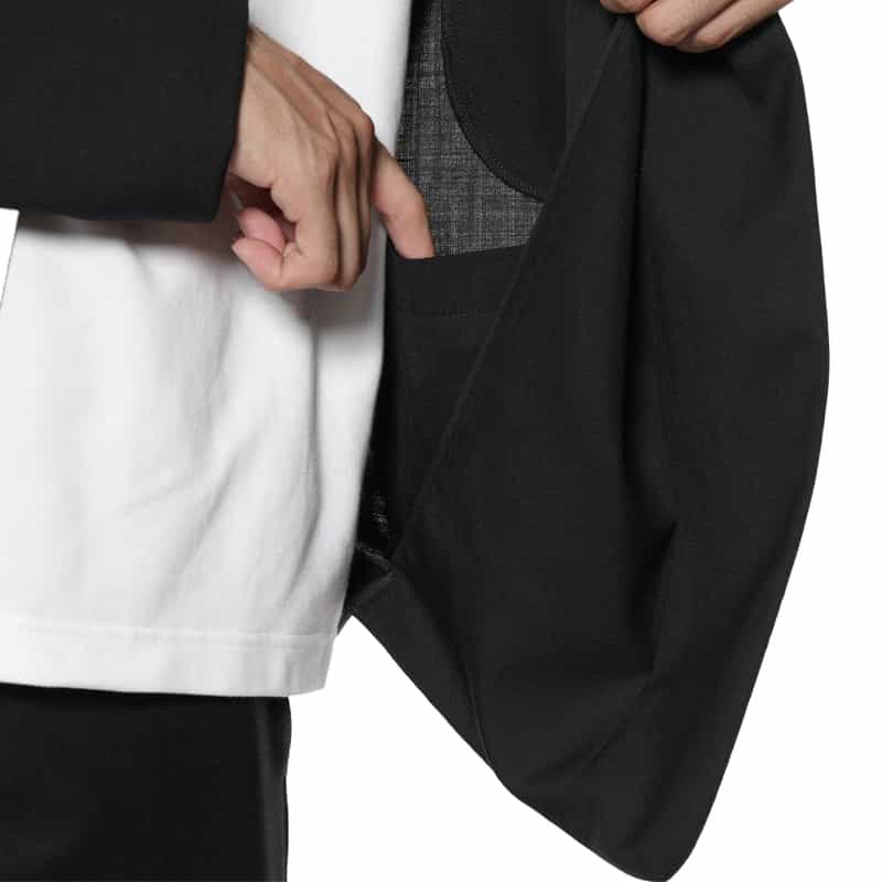 MAISON MARGIELA MAISON MARGLELA＜メゾンマルジェラ＞ ノーカラージャケット BLACK