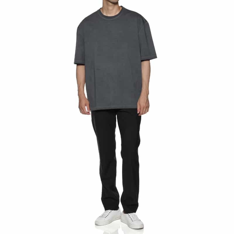 MAISON MARGIELA MAISON MARGLELA＜メゾンマルジェラ＞ クルーネックTシャツ DARK GRAY