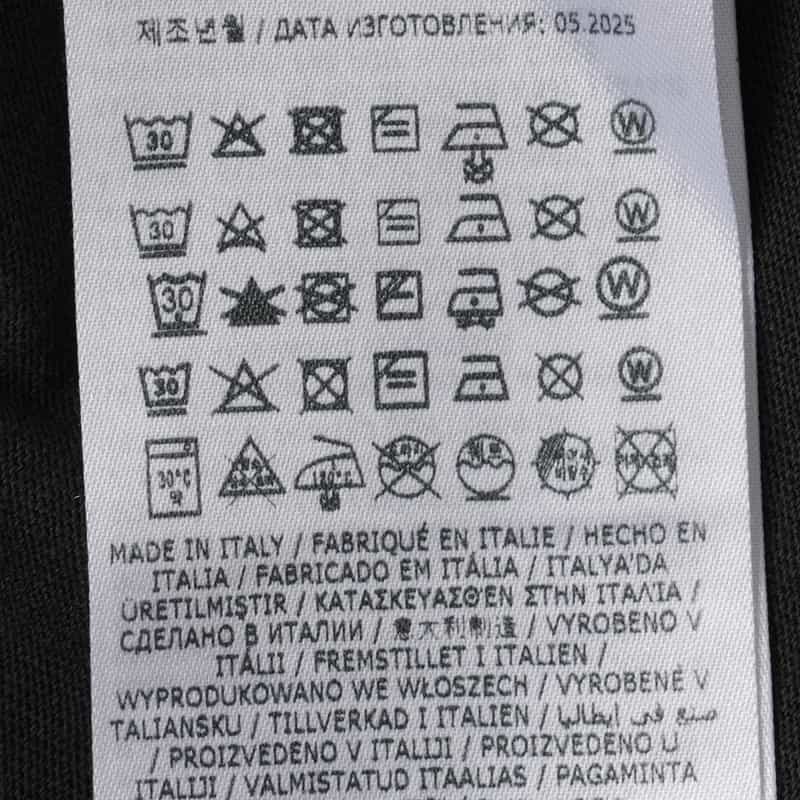 MAISON MARGIELA MAISON MARGLELA＜メゾンマルジェラ＞ ロゴ入りTシャツ DARK GRAY