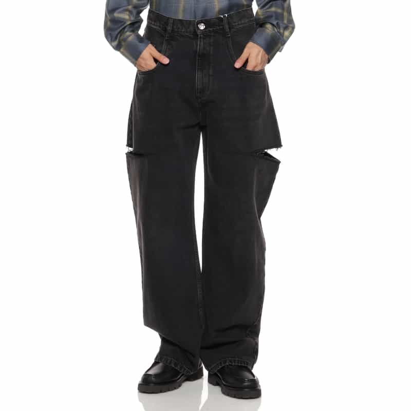 MAISON MARGIELA MAISON MARGLELA＜メゾンマルジェラ＞ デニムパンツ BLACK