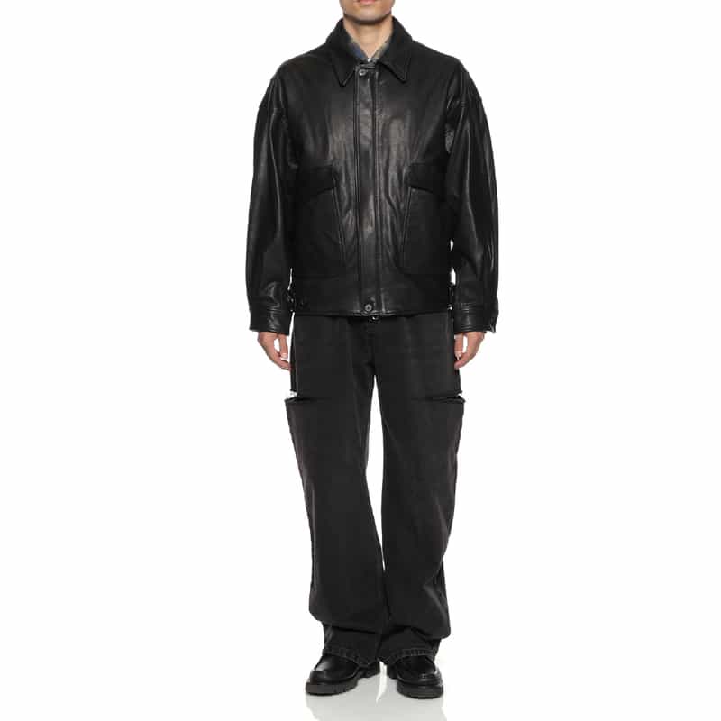 MAISON MARGIELA MAISON MARGLELA＜メゾンマルジェラ＞ デニムパンツ BLACK