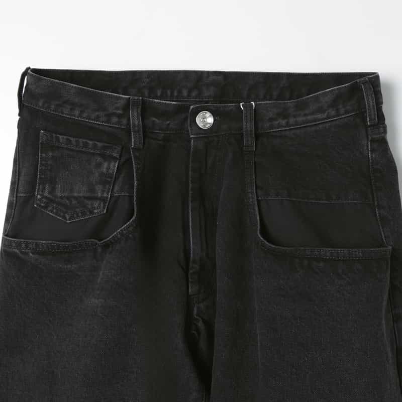 MAISON MARGIELA MAISON MARGLELA＜メゾンマルジェラ＞ ストレートデニムパンツ BLACK