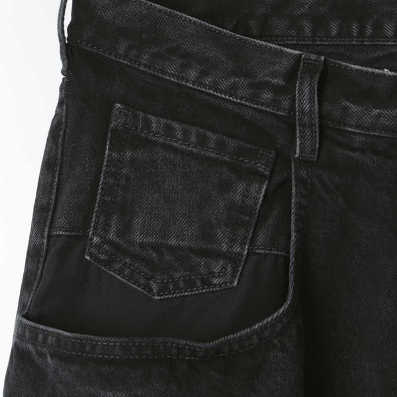 MAISON MARGIELA MAISON MARGLELA＜メゾンマルジェラ＞ ストレートデニムパンツ BLACK