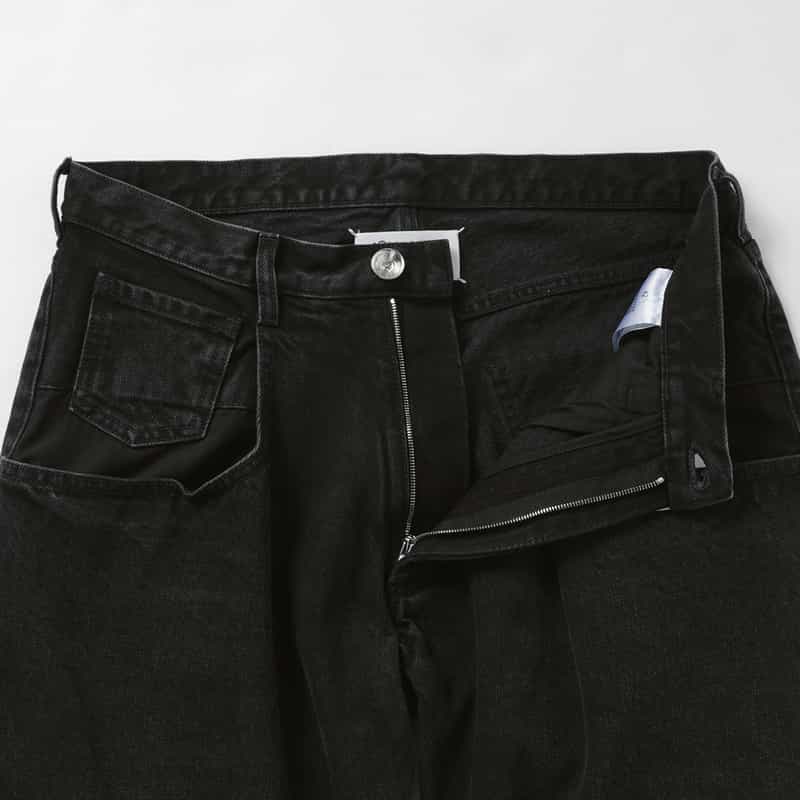 MAISON MARGIELA MAISON MARGLELA＜メゾンマルジェラ＞ ストレートデニムパンツ BLACK