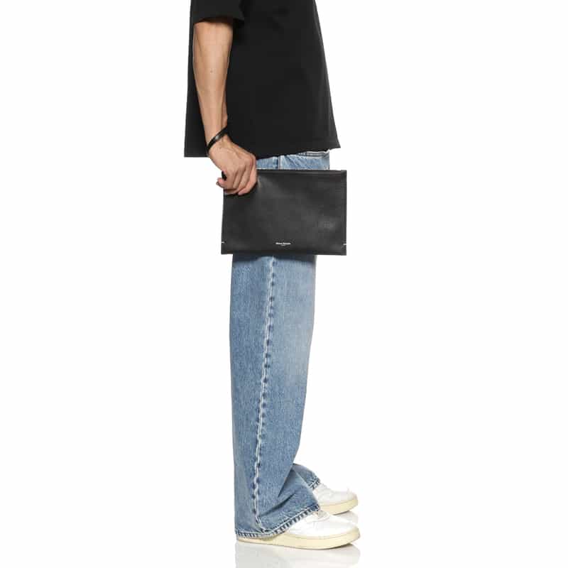 MAISON MARGIELA MAISON MARGLELA＜メゾンマルジェラ＞ クラッチバッグ BLACK