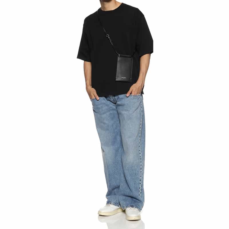 MAISON MARGIELA MAISON MARGLELA＜メゾンマルジェラ＞ ストラップ付スマートフォンケース BLACK