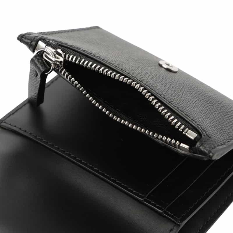 MAISON MARGIELA MAISON MARGLELA＜メゾンマルジェラ＞ コンパクトウォレット BLACK