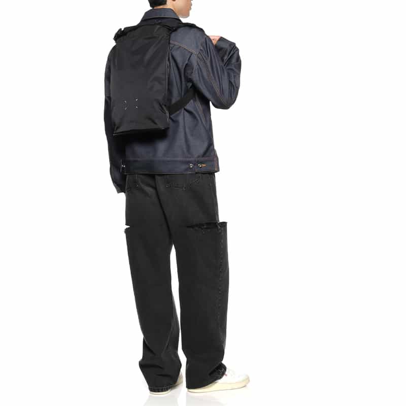 MAISON MARGIELA MAISON MARGLELA＜メゾンマルジェラ＞ ナイロンバックパック BLACK