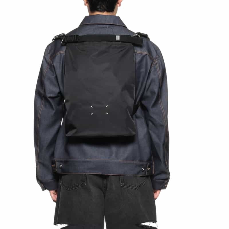 MAISON MARGIELA MAISON MARGLELA＜メゾンマルジェラ＞ ナイロンバックパック BLACK