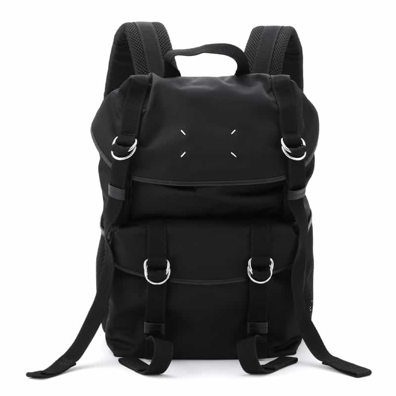 MAISON MARGIELA MAISON MARGLELA＜メゾンマルジェラ＞ ナイロンバックパック BLACK