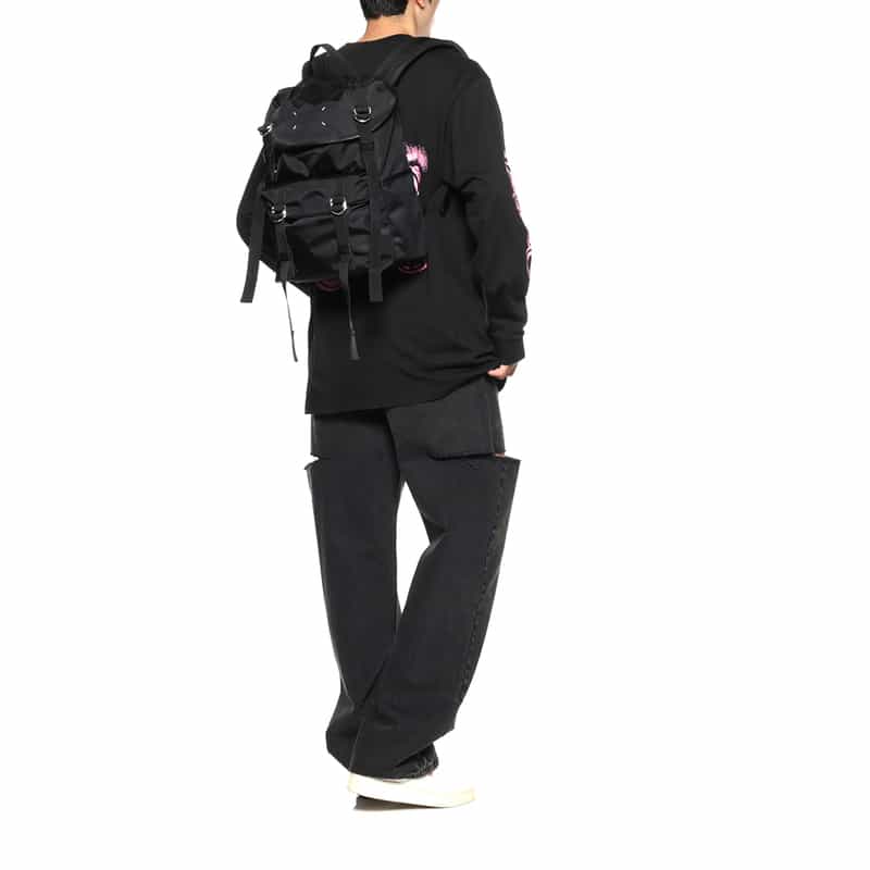 MAISON MARGIELA MAISON MARGLELA＜メゾンマルジェラ＞ ナイロンバックパック BLACK