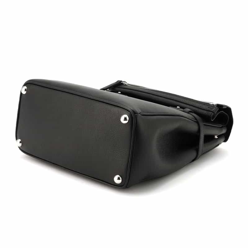 MAISON MARGIELA MAISON MARGLELA＜メゾンマルジェラ＞ レザーハンドバッグ BLACK