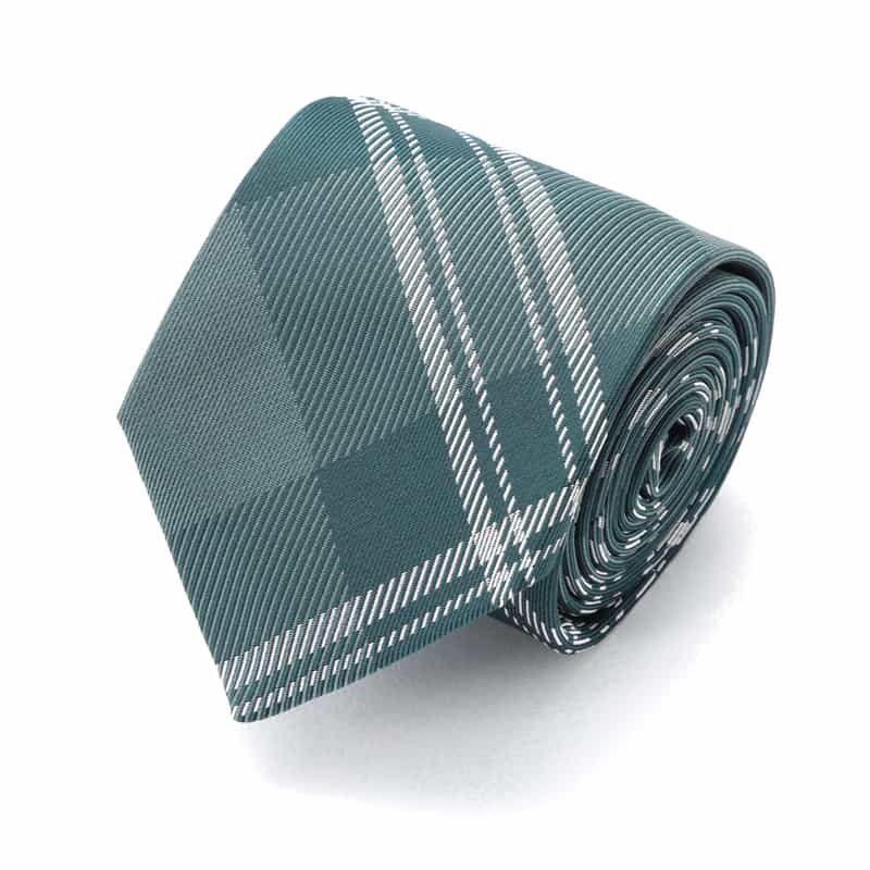 BARNEYS NEW YORK チェック柄タイ GREEN