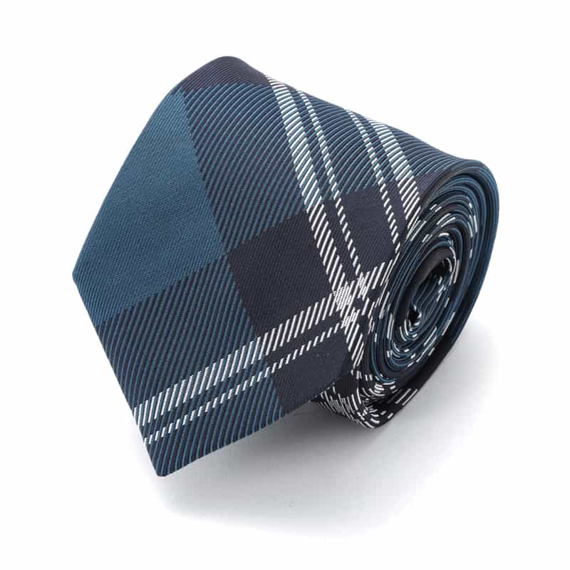 BARNEYS NEW YORK チェック柄タイ NAVY