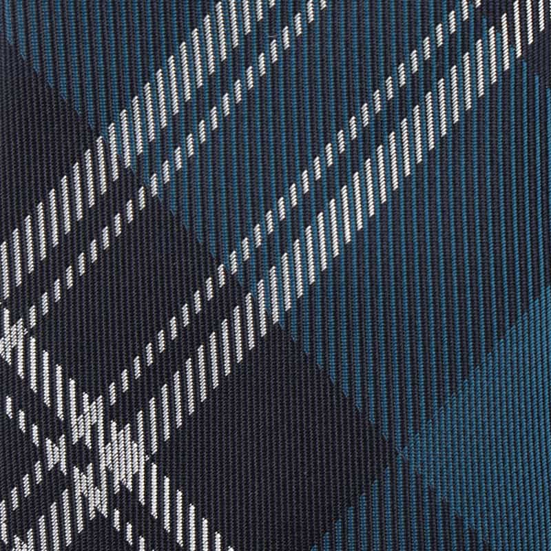 BARNEYS NEW YORK チェック柄タイ NAVY