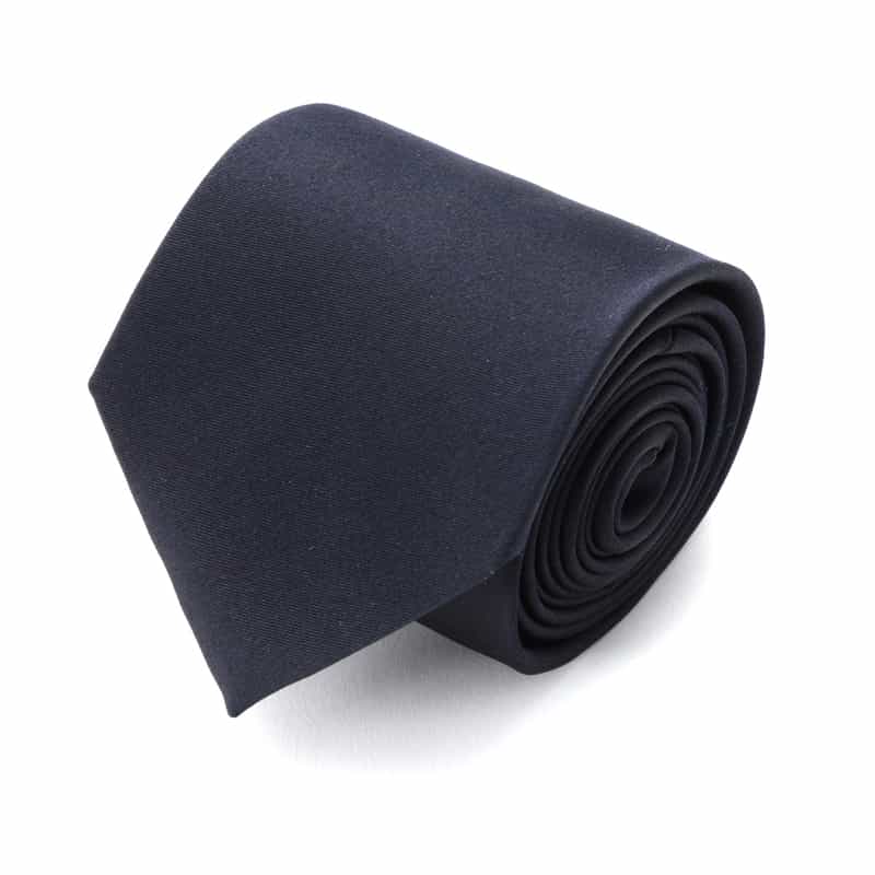 BARNEYS NEW YORK ソリッドタイ NAVY