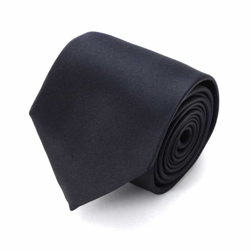 BARNEYS NEW YORK ソリッドタイ DARK NAVY