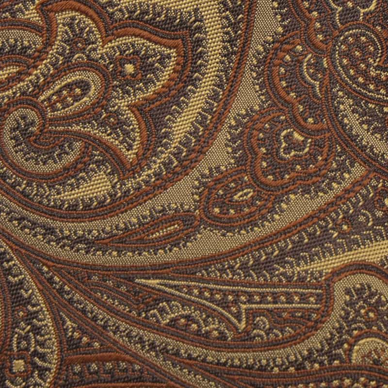 BARNEYS NEW YORK ペイズリー柄タイ BEIGE