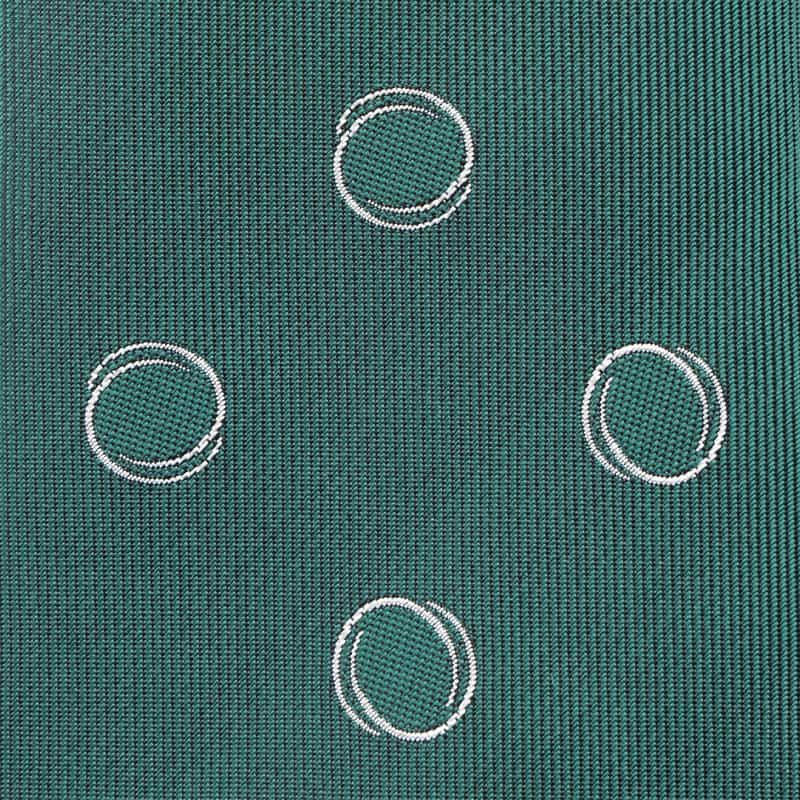 BARNEYS NEW YORK サークル小紋柄タイ GREEN