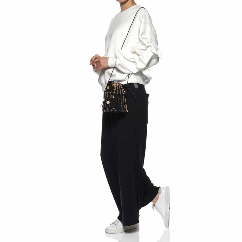 MARY AL TERNA MARYALTERNA＜メアリオルターナ＞ ミニショルダーバッグ"MOON" BLACK