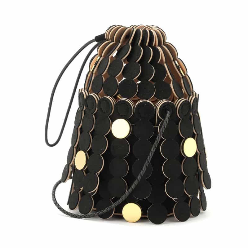 MARY AL TERNA MARYALTERNA＜メアリオルターナ＞ ミニショルダーバッグ"MOON" BLACK