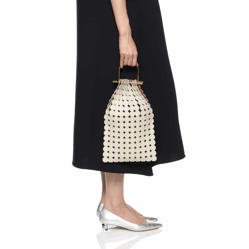 MARY AL TERNA MARYALTERNA＜メアリオルターナ＞ ハンドルバッグ"MOON" IVORY