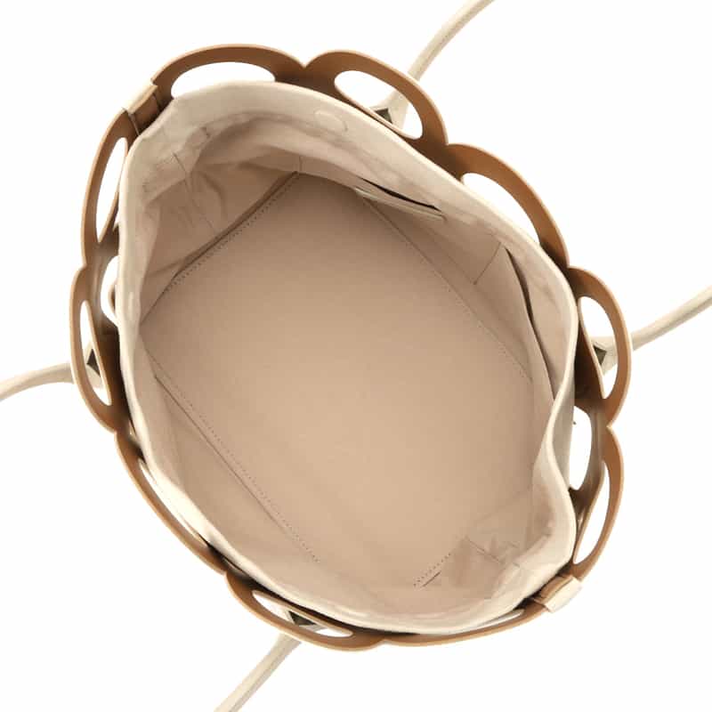 MARY AL TERNA MARYALTERNA＜メアリオルターナ＞ ハンドバッグ"MAZE" IVORY