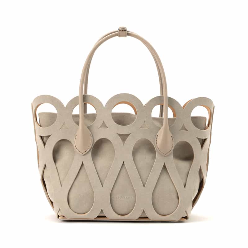 MARY AL TERNA MARYALTERNA＜メアリオルターナ＞ ハンドバッグ"MAZE" GRAY BEIGE