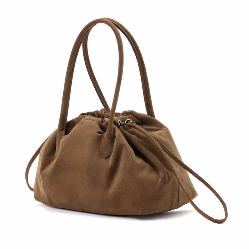 MARY AL TERNA MARYALTERNA＜メアリオルターナ＞ ミニハンドバッグ"WRING" BROWN