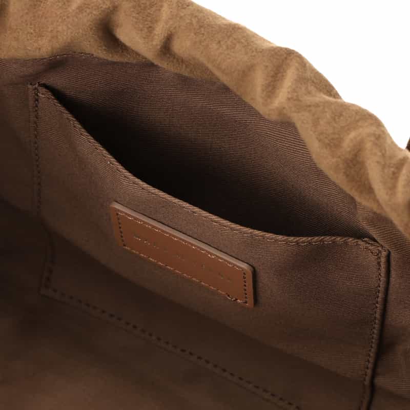 MARY AL TERNA MARYALTERNA＜メアリオルターナ＞ ミニハンドバッグ"WRING" BROWN