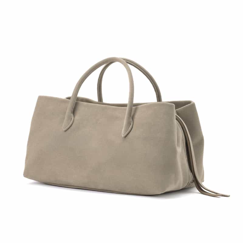MARY AL TERNA MARYALTERNA＜メアリオルターナ＞ ミニハンドバッグ"RIKYU MINI" GRAY BEIGE