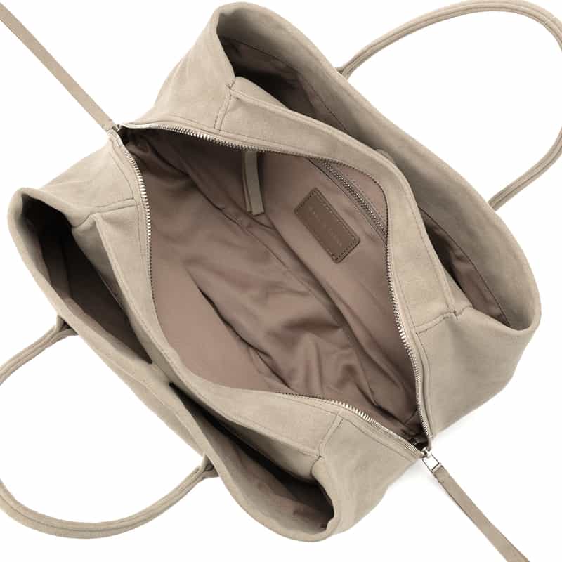 MARY AL TERNA MARYALTERNA＜メアリオルターナ＞ ミニハンドバッグ"RIKYU MINI" GRAY BEIGE