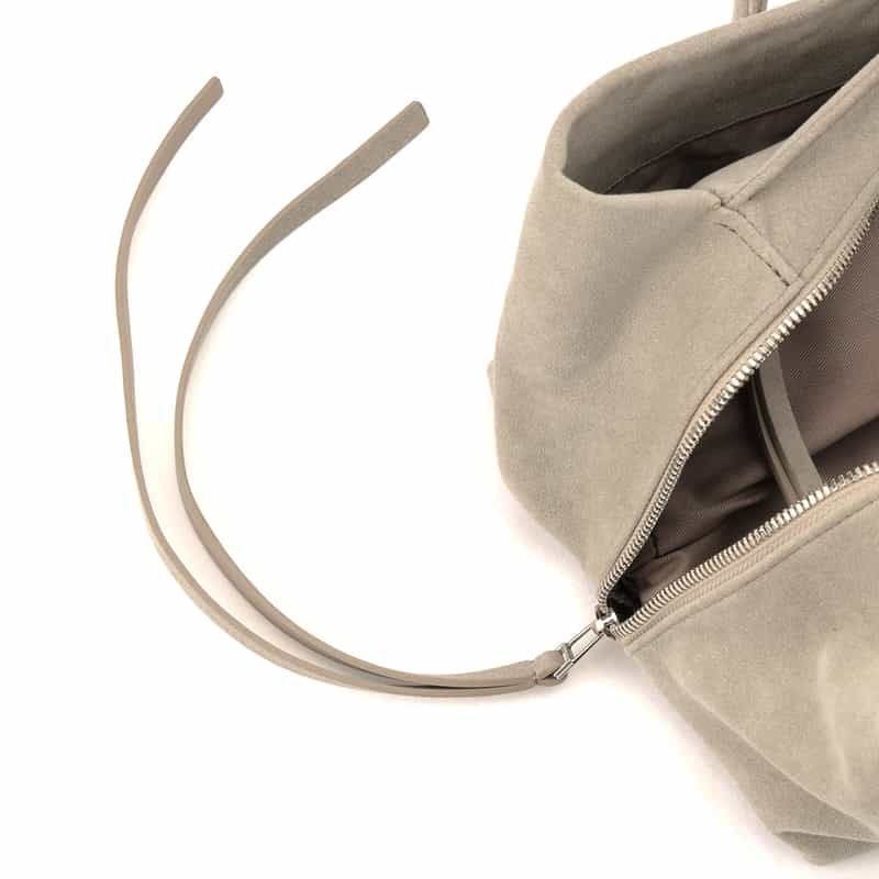 MARY AL TERNA MARYALTERNA＜メアリオルターナ＞ ミニハンドバッグ"RIKYU MINI" GRAY BEIGE