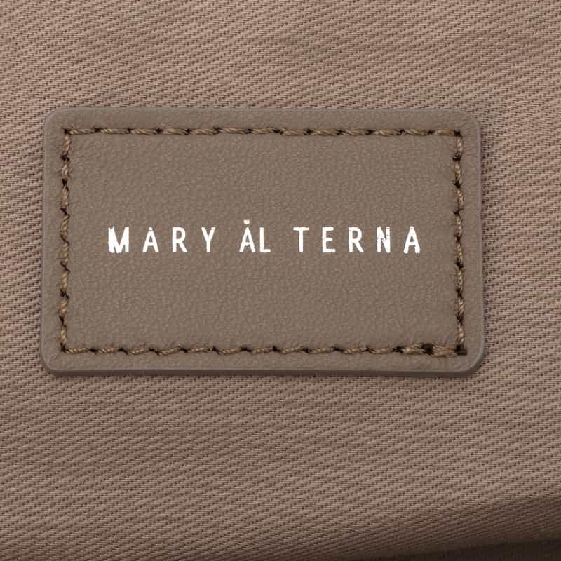 MARY AL TERNA MARYALTERNA＜メアリオルターナ＞ ミニハンドバッグ"RIKYU MINI" GRAY BEIGE