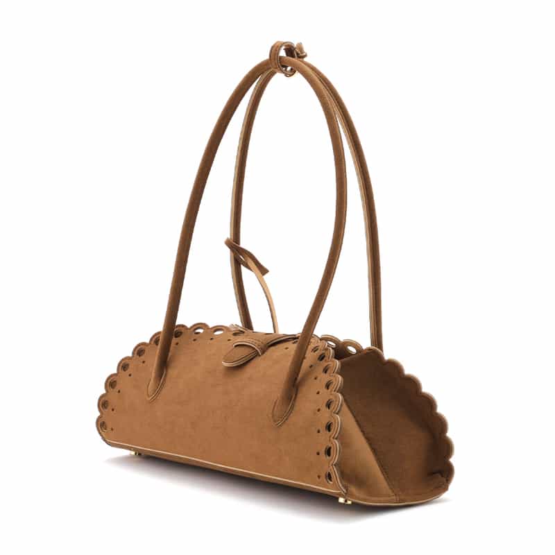 MARY AL TERNA MARYALTERNA＜メアリオルターナ＞ ハンドバッグ "ENSOU" BROWN