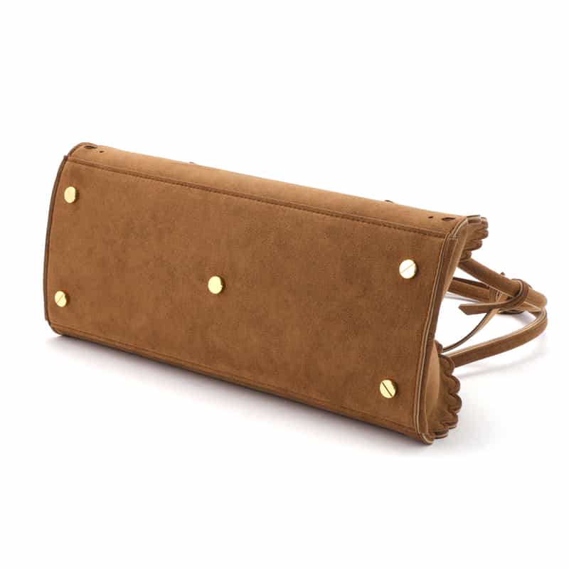 MARY AL TERNA MARYALTERNA＜メアリオルターナ＞ ハンドバッグ "ENSOU" BROWN