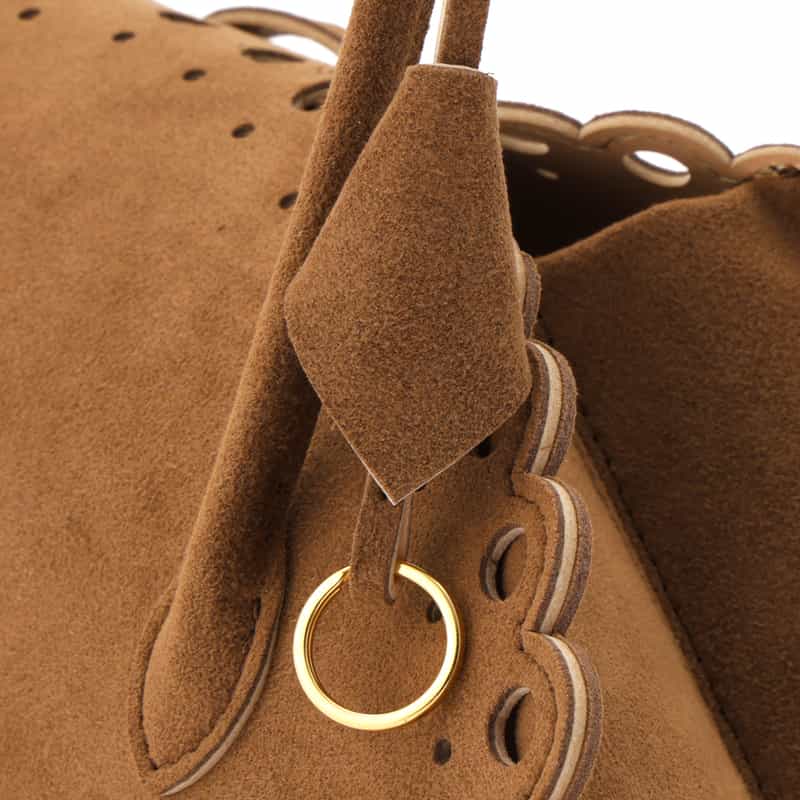 MARY AL TERNA MARYALTERNA＜メアリオルターナ＞ ハンドバッグ "ENSOU" BROWN